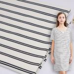 Good Gloss Smooth Striped Lenjing Modal Material Fabric For Intimate Pajamas
