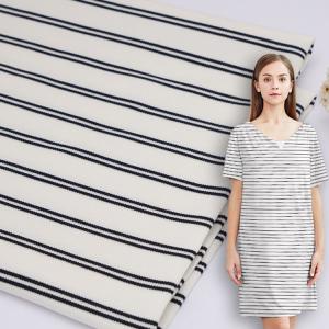 Quality Good Gloss Smooth Striped Lenjing Modal Material Fabric For Intimate Pajamas wholesale