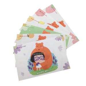 Quality Disnfectant Sleep Aid Items Lasting Scented Thick Paper Cards Fragrance Culture Postcards OEM wholesale