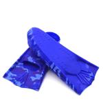 Short Blade Swimming Flippers Silicone Rubber Monofin Diving Equipment