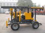 Trailer or crawler type portable Core Drilling rig XY-2B Φ80mm-Φ520mm Hole