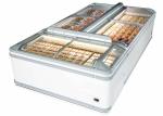 Frozen Food 590W Supermarket Island Freezer