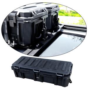 Quality 110L Car Waterproof Tool Box Heavy Duty and Special Bracket for JEEP Roof Rack wholesale