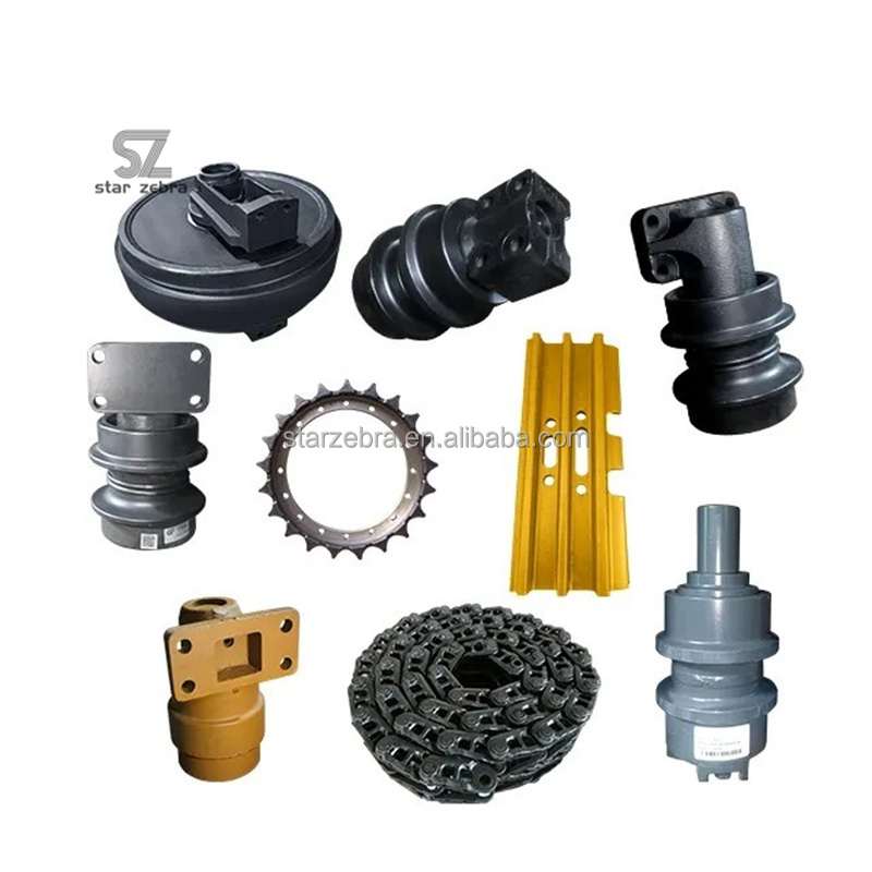 Durable Excavator Bulldozer Loader Undecarriage Parts for Heavy Machinery Surface Hardness Depth 5-10mm