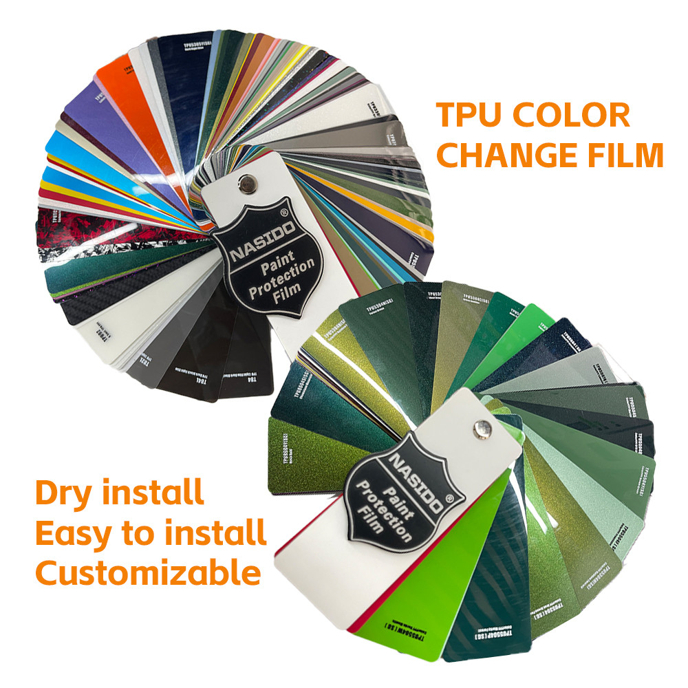 TPU Colour Changing Wrap Matte Tungsten Steel Paint Protection Modern Design
