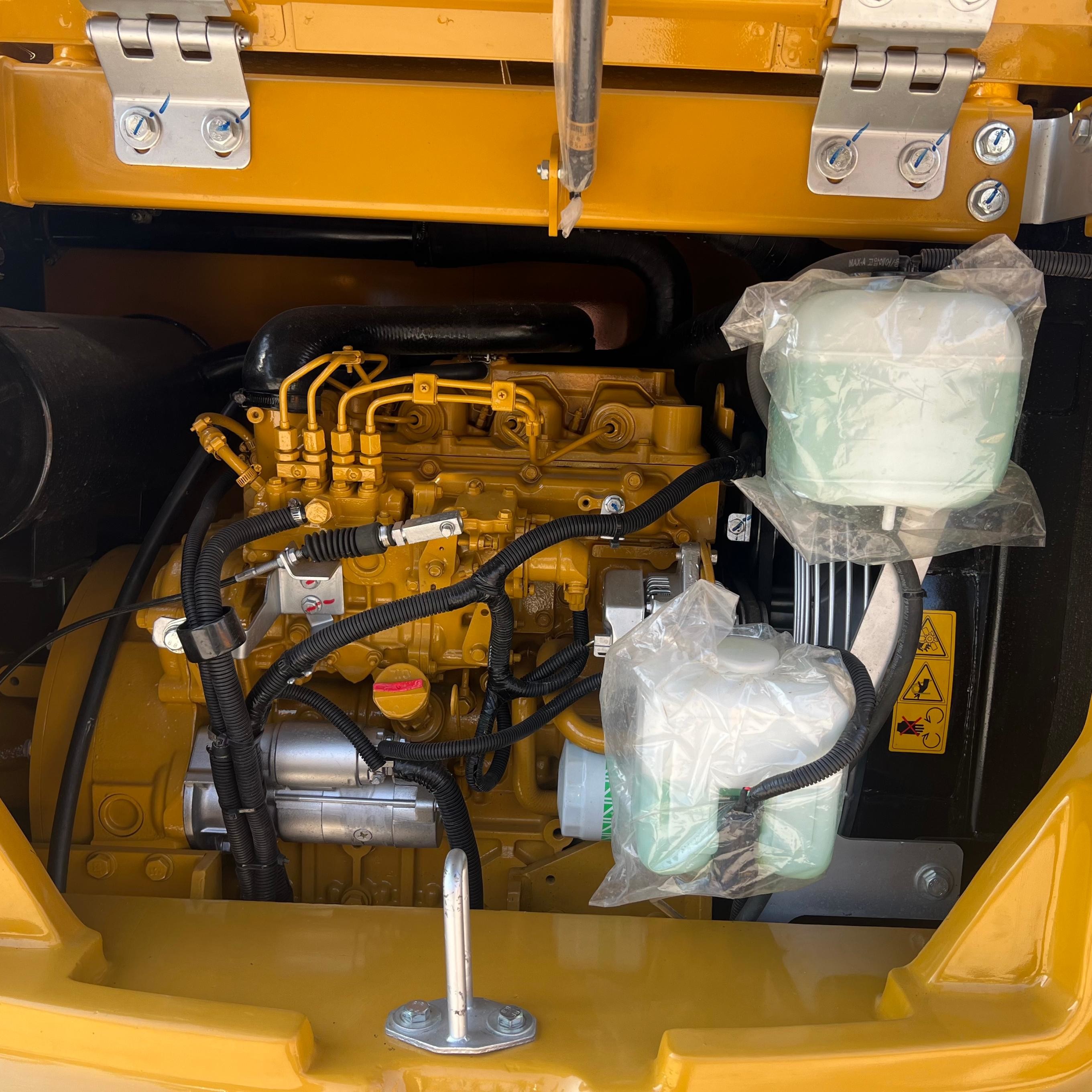 0.33 M³‌ Capacity Used CAT Hydraulic Crawler Excavators 7 Ton Second Hand Diggers