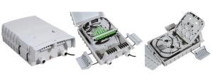 Quality Plastic Fiber Optic Drop Cable Junction Box FAST-6 6CORES 274*175*86mm wholesale