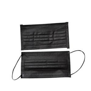 Quality Custom Black Disposable Face Mask Mouth Mask Dust Cover Foldable Design wholesale