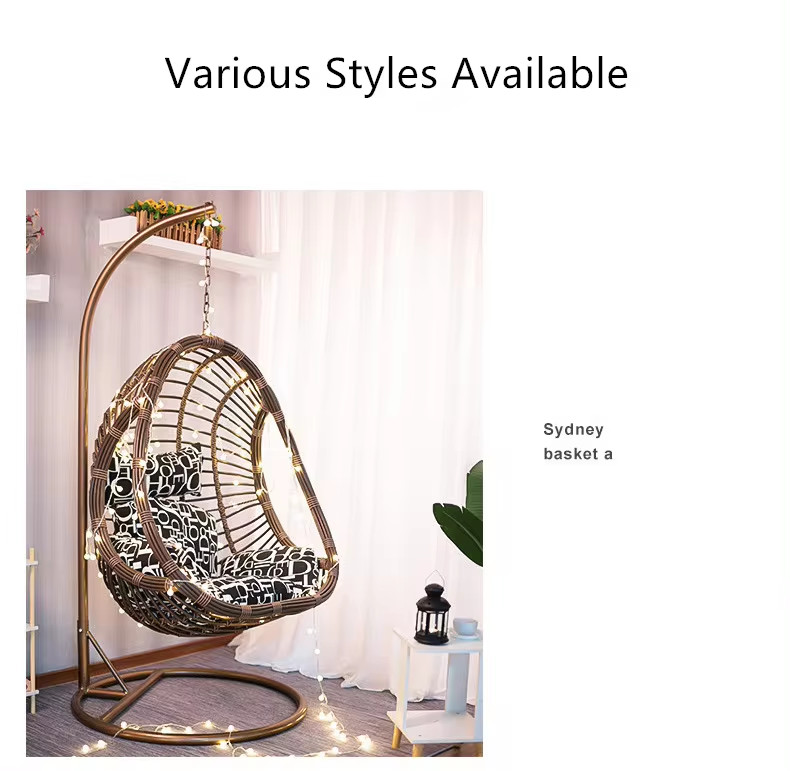 DY-NC1 Indoor Rocking Chair Lazy Balcony Swing for Household Hanging Basket Efficiency