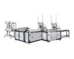 Economic Anti-COVID 19 3 Layer Flat Disposable Face Mask Making Production Line
