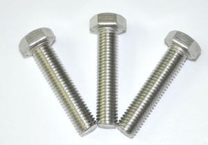 Quality Anti Corrosion Carbon Fully Threaded Bolts , Hex Bolt Fastener Din 931 For Ships wholesale