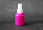 Pink 50ml Plastic Spray Bottle , Empty Plastic Containers Stick Label
