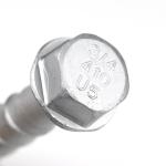 Guaranteed 3/4''x 5'' Stainless Steel Hex Head Concrete Bolt Self Drilling