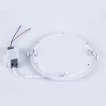 Low LED Heat LED Round Panel Light with 0-10V Triac Dimmable 140lm/w No Flicker