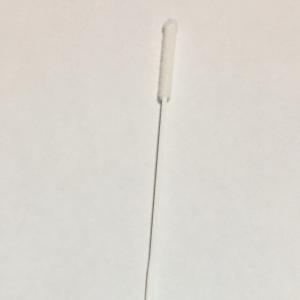 Quality Disposable Sterile Medical Cotton Swab , White PCR Test Nose Swab wholesale