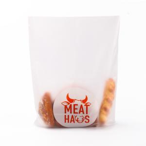 Quality Bottom Gusset Any Color CMYK Custom Bakery Bags For Homemade Bread wholesale