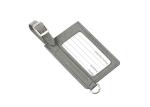Metal PU Personalised Leather Luggage Tags Rectangle Cool Metal Baggage Tag