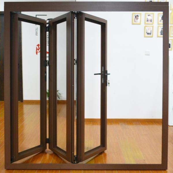 Stainless Steel Aluminum Glass Windows Fiberglass Dark Brown Tempered Glass