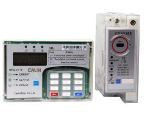 Quality Compact Single Phase Kwh Meter Din Rail Digital Electric Meter Remote Control wholesale