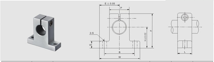 Europe America Market Great Supplying Ability SK16 Chinese Aluminium Bearing Holder