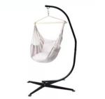 Northern Europe Style Outdoor Activity Furniture Foldable Swing Chair with