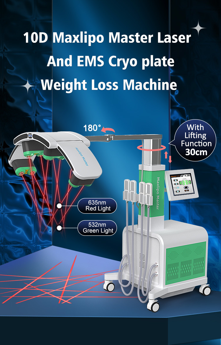 Non Surgical Body Shaping Slimming Machine 1100W With 10D Contour System