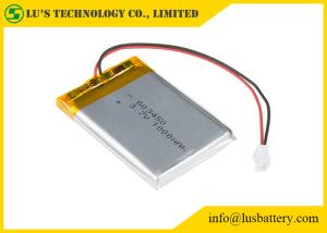 Quality Customized Terminals Rechargeable Lipo Batteries LP603450 3.7v 1000mah Limno2 wholesale