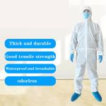 Industrial Disposable Protective Clothing Anti Stick Antibacterial Non Porous