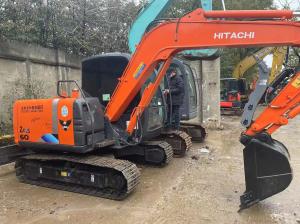 Quality Original Japan Used Hitachi ZX60 Mini Crawler Excavator With Hydraulic Thumb wholesale