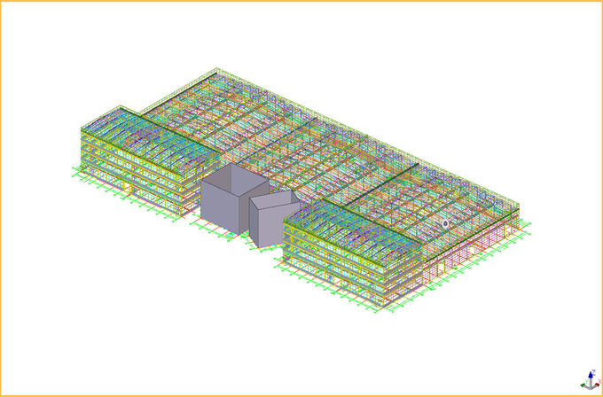 High strength Steel Structure Frame Industrial Buildings Construction 2