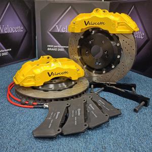 Quality Monoblock Forged Modified Car Brake Calipers 18Z 6 Pistons With Stainless Steel Hoses wholesale