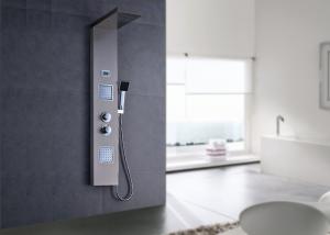 Quality Smart Thermostatic Bath Shower Panels High Efficiency With Dual Handles wholesale
