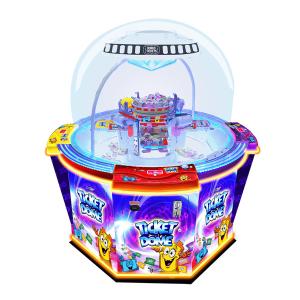 Quality 240V Redemption Game Machine Unis Ticket Dome Rfid Ticket Merchandiser For 4 Player wholesale