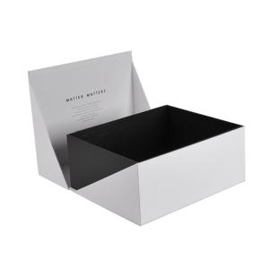 Quality Luxury Chipboard Gift Boxes For Shoes / Clothing / Garment Packing 350x200x150mm wholesale