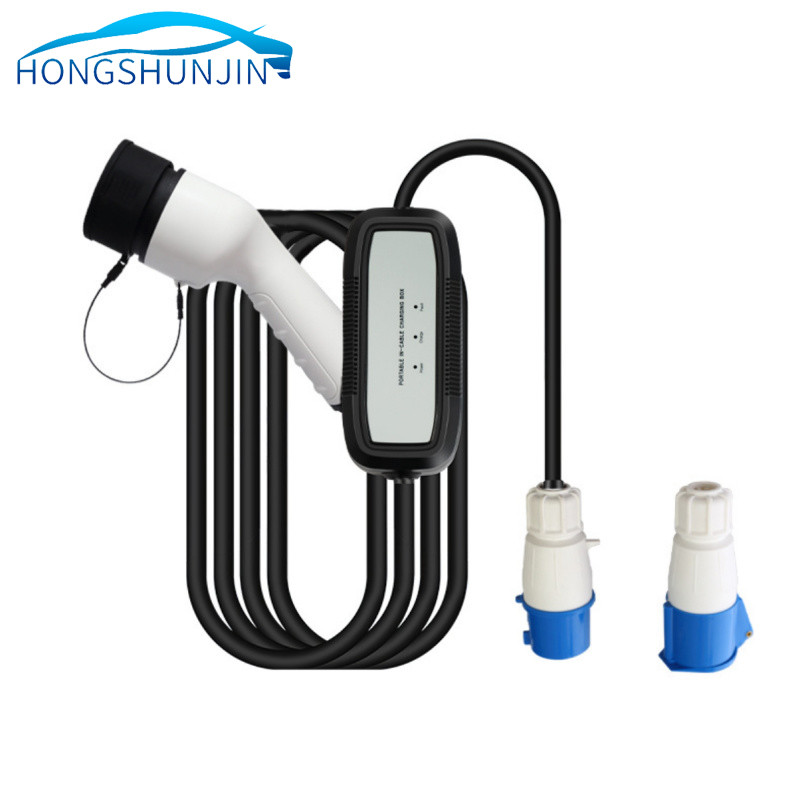 16A 32A 3.5kw 7kw Portable Electric Vehicle Charging Station Type 2 IEC62196