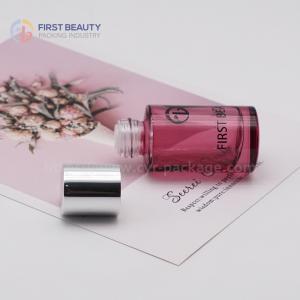 Quality SGS Essential Oil Bottle 20ml Glass Round With Plastic Plug wholesale