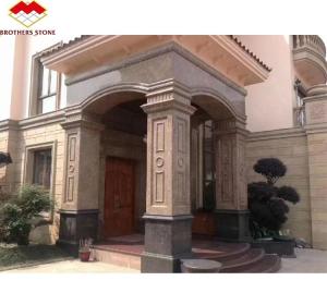 Quality Polished California Gold Granite Cut-To-Size for Stairs and Door Frame in Modern Outdoor wholesale