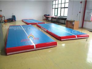Quality Commercial Grade Inflatable Tumbling Air Track Mat for Gym Sport wholesale