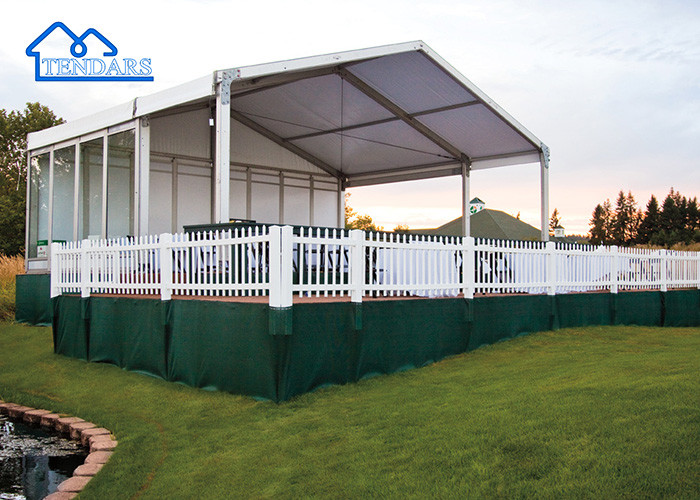 Leisure Goft White Clear Span Structures Canopy PVC Fabric Party Marquee Tent