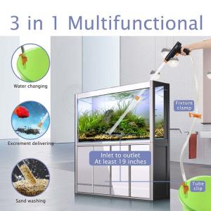 Quality Plastic Quick Aquarium Vacuum Gravel Cleaner wholesale