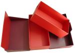 Luxury Red Cardboard personalized Logo keepsake boxes For Cookies Packaging