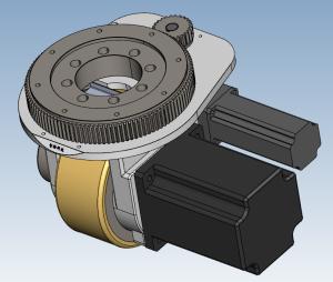 Quality 2T AGV AC Motor Drive Wheel With Steering 24V 1300W DC Motor wholesale