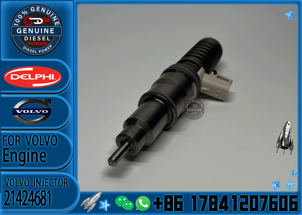 MD13 US07 Engine Diesel Injector 21424681 Unit Pump Injector Electronic Unit BEBE4G08001 For VOL-VO TRUCK