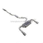 Universal Fitment Glossy Stainless Steel Modified Exhaust Pipe for Mitsubishi