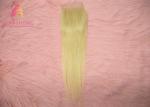 Virgin Hair 613 Straight Hair Closure / Hair Bundles Cuticle Aligned