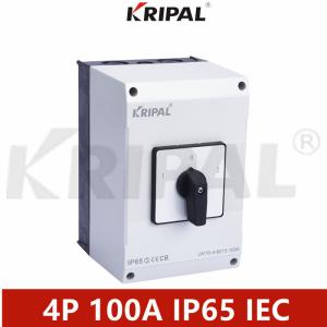 Quality 100A IP65 Industrial Cam Change-over Switch With Lock IEC standard wholesale