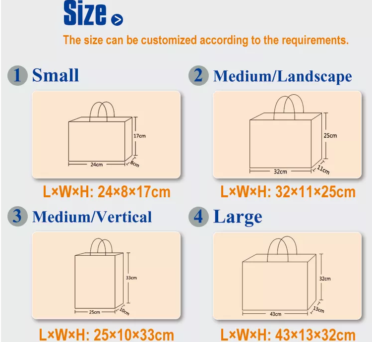 Luxury Shopping Bags, Matte Modern Embossed Birthday Merchandise Clothing Business Store Wedding Guests
