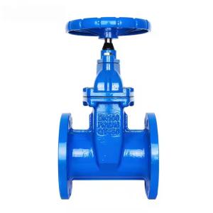Quality BS 4504 Ductile Iron PN10 PN16 DN100 50mm Non Rising Stem Gate Valve NRS Gate Valve For Water wholesale