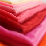 100% polyester soft minky fabric/(grey fabric)/ baby clothing fabric