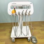 Light Weight Dental Mobile Unit With 4 Universal Wheel Simple Design Dental